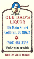 Ole Dad's Liquor in Collbran Colorado